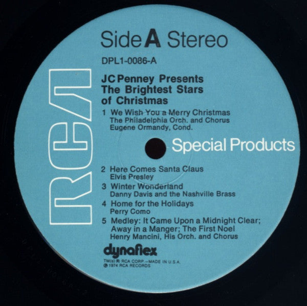 Various : The Brightest Stars Of Christmas (LP, Comp, Hol)