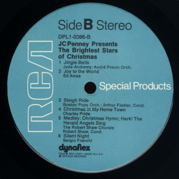 Various : The Brightest Stars Of Christmas (LP, Comp, Hol)