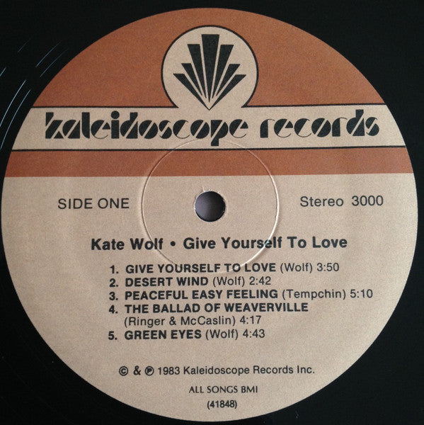 Kate Wolf : Give Yourself To Love (2xLP, Album, Wak)