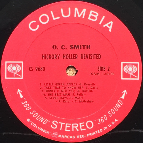 O.C. Smith* : Hickory Holler Revisited (LP, Album, San)