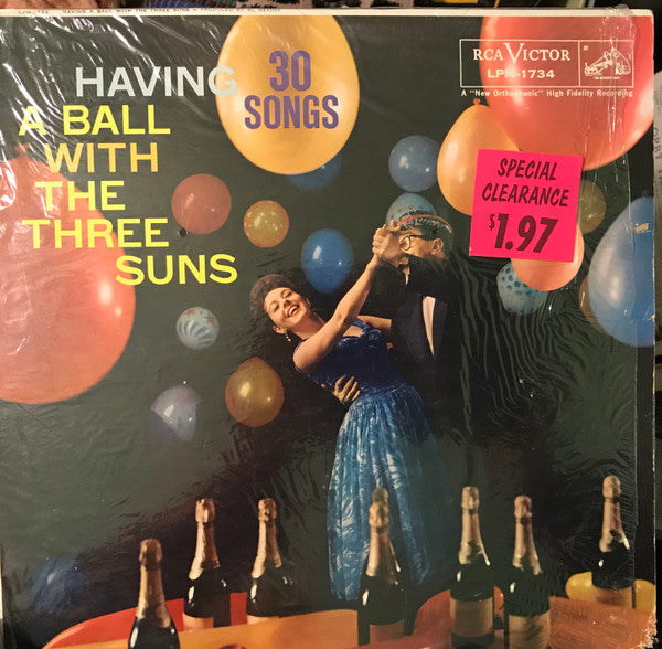 The Three Suns : Having A Ball With The Three Suns (LP, Album, Mono, Ind)