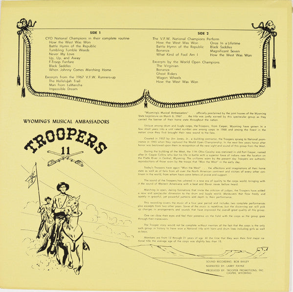 The Troopers* : How The West Was Won (LP, Album)