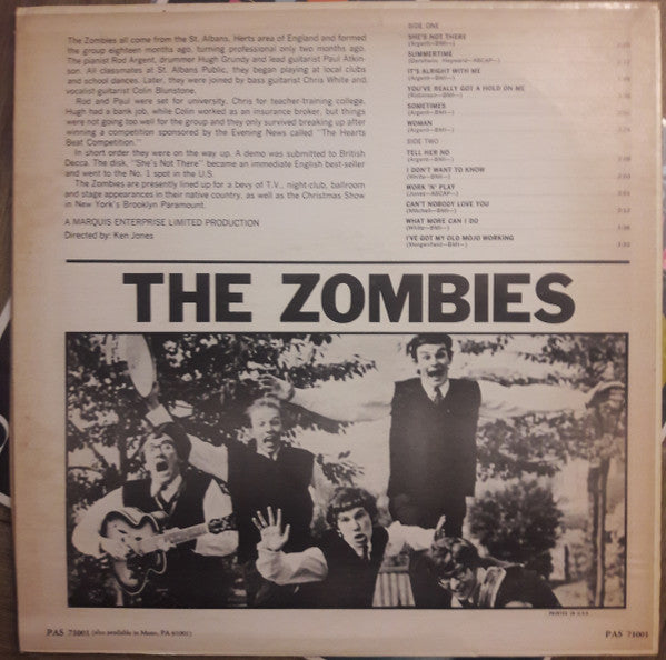 The Zombies : The Zombies (LP, Album)