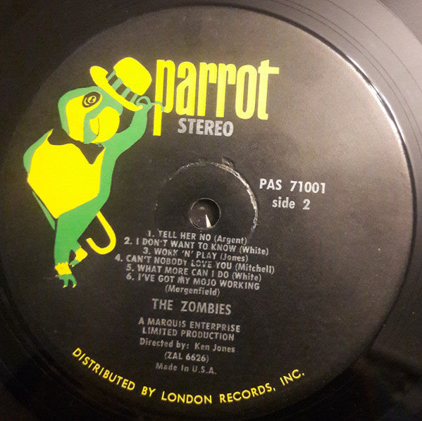 The Zombies : The Zombies (LP, Album)