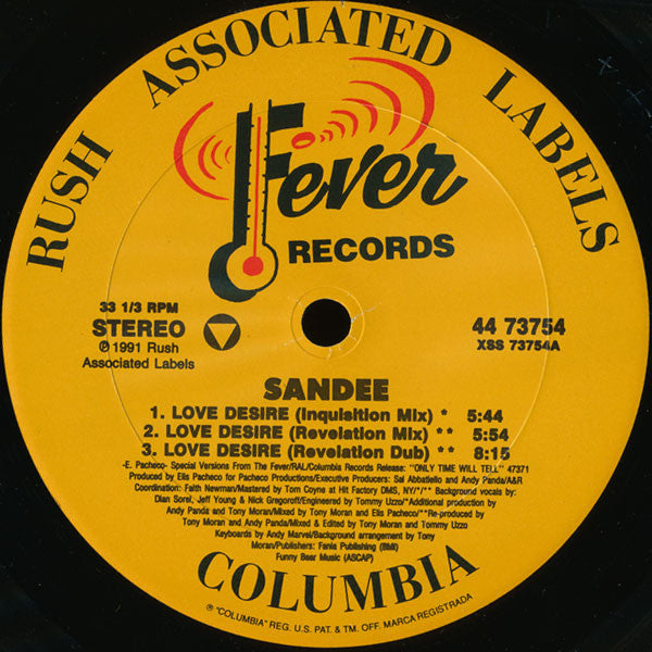 Sandee : Love Desire (12")