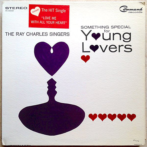 The Ray Charles Singers : Something Special For Young Lovers (LP, Album, Gat)