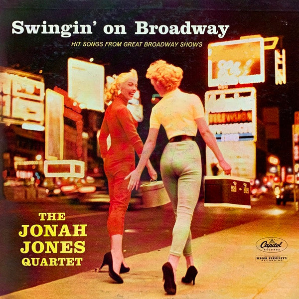 The Jonah Jones Quartet : Swingin' On Broadway (LP, Album, Mono, Scr)