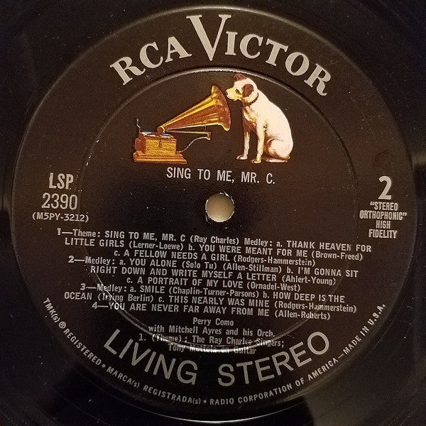 Perry Como : Sing To Me, Mr. C. (LP, Album, Hol)