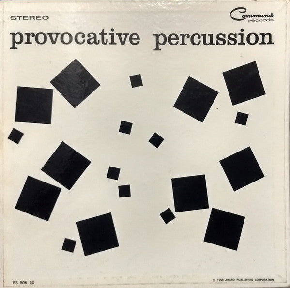 The Command All-Stars : Provocative Percussion (LP, Album)