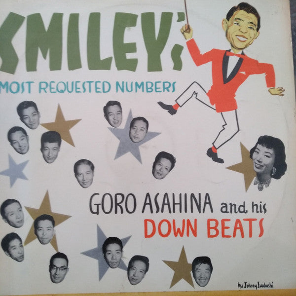 Goro Asahina And His Downbeats : Smiley's Most Requested Numbers (LP, Album, Mono)
