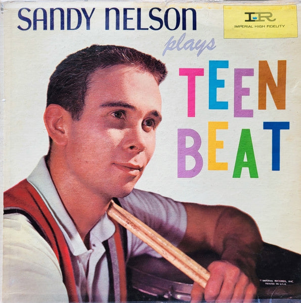Sandy Nelson : Plays Teen Beat (LP, Album, Mono)