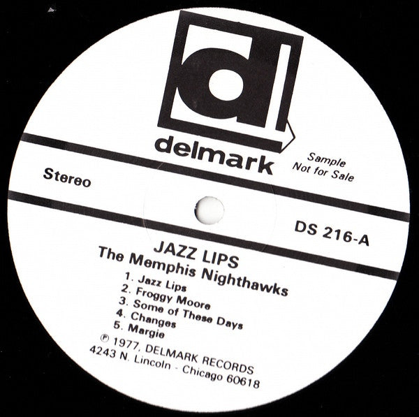 The Memphis Nighthawks : Jazz Lips (LP, Album, Promo)
