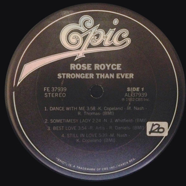 Rose Royce : Stronger Than Ever (LP, Album)