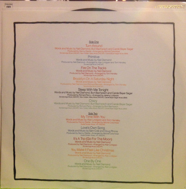 Neil Diamond : Primitive (LP, Album, Pit)