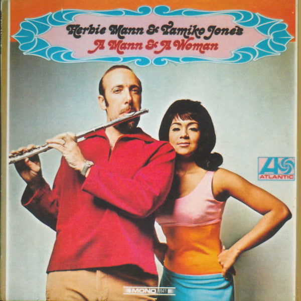Herbie Mann & Tamiko Jones : A Mann & A Woman (LP, Album, Mono, MO)