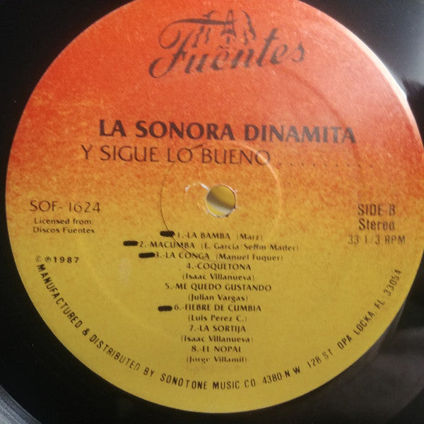 La Sonora Dinamita : 16 Super Cumbias - Y Sigue Lo Nuevo ..I - Vol 3 (LP, Comp)