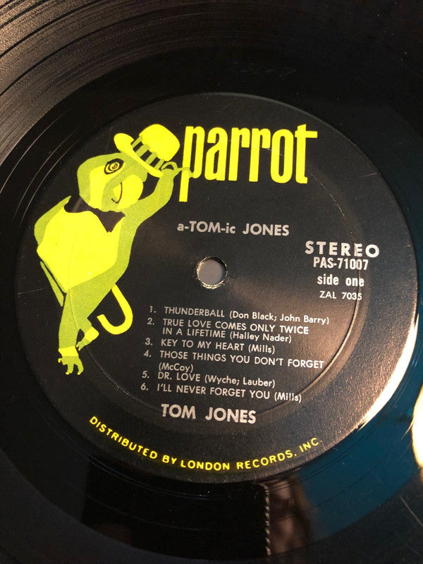 Tom Jones : A-Tom-ic Jones (LP, Album, Mon)