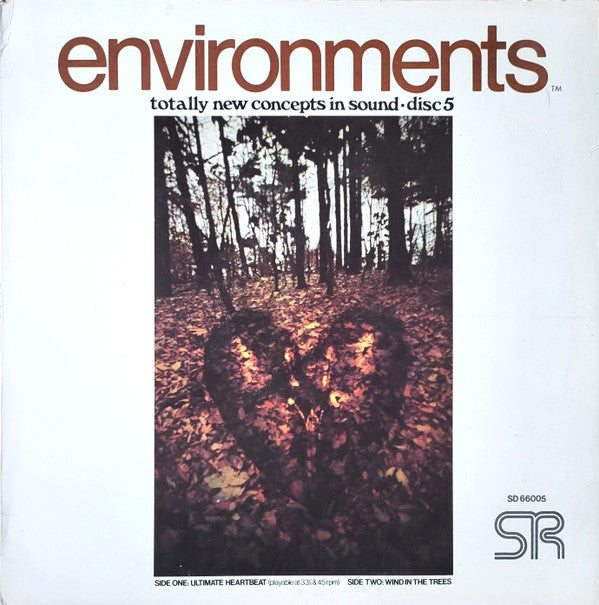 No Artist : Environments (Totally New Concepts In Sound - Disc 5) (12", Quad, Pre)