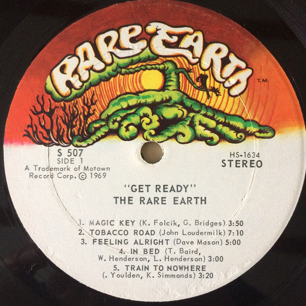 Rare Earth : Get Ready (LP, Album, RP)