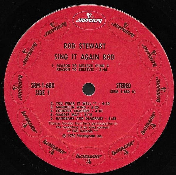 Rod Stewart : Sing It Again Rod (LP, Comp, Ter)