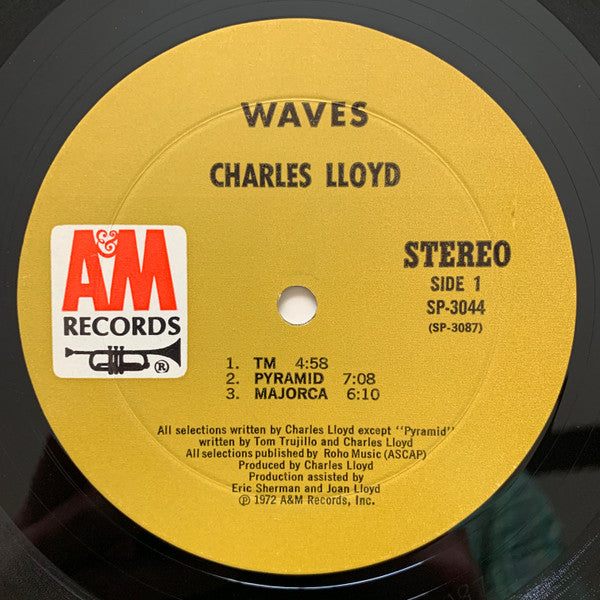 Charles Lloyd : Waves (LP, Album)