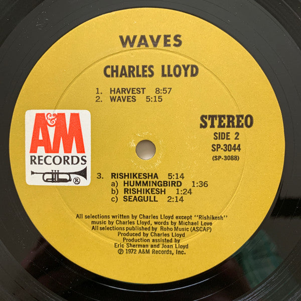 Charles Lloyd : Waves (LP, Album)