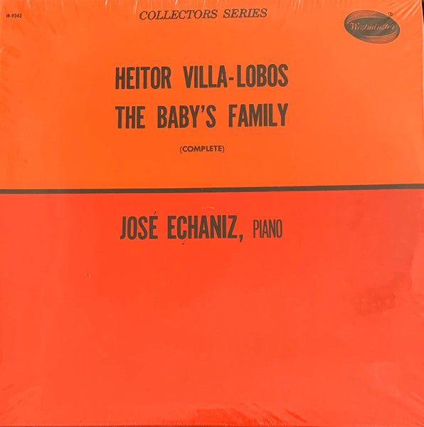 Heitor Villa Lobos*, José Echániz : The Baby's Family (Complete) (LP, Mono)