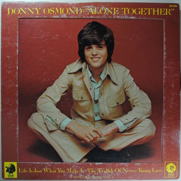 Donny Osmond : Alone Together (LP, Album)