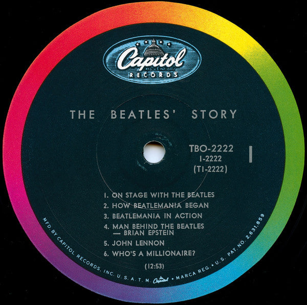The Beatles : The Beatles' Story (2xLP, Album, Mono)
