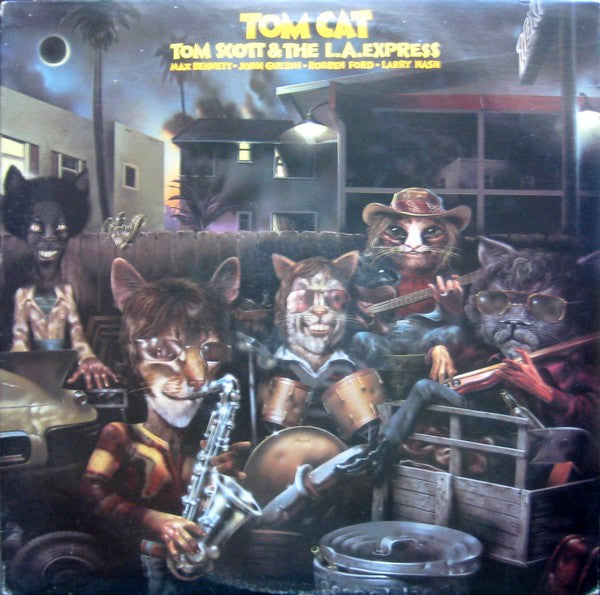 Tom Scott & The L.A. Express : Tom Cat (LP, Album, RE, Car)