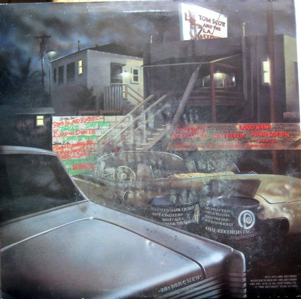 Tom Scott & The L.A. Express : Tom Cat (LP, Album, RE, Car)