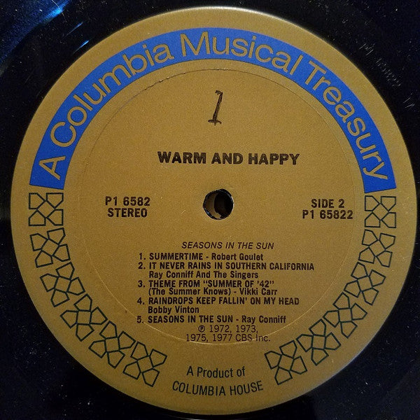 Various : Warm And Happy (6xLP, Comp + Box)