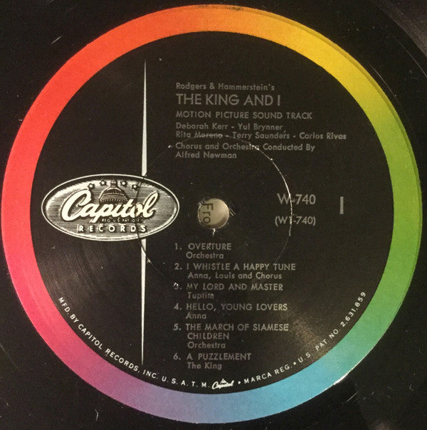 Rodgers And Hammerstein* : The King And I (LP, Album, Mono, RE)