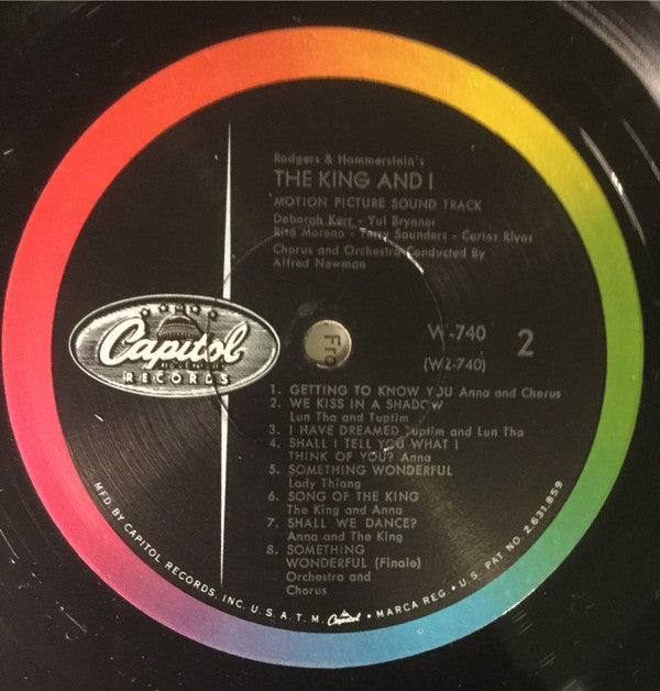 Rodgers And Hammerstein* : The King And I (LP, Album, Mono, RE)