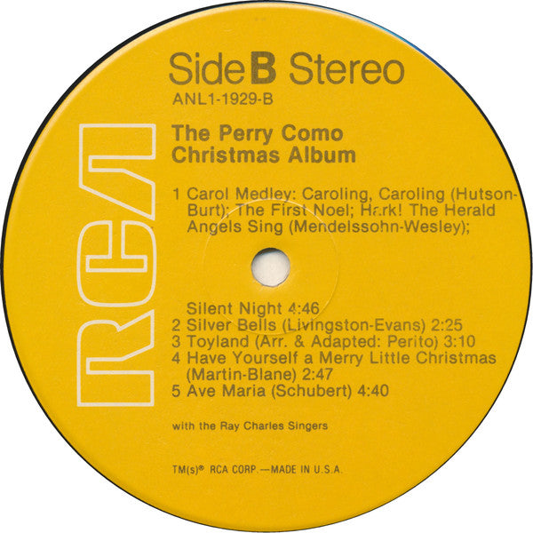 Perry Como : The Perry Como Christmas Album (LP, Album)