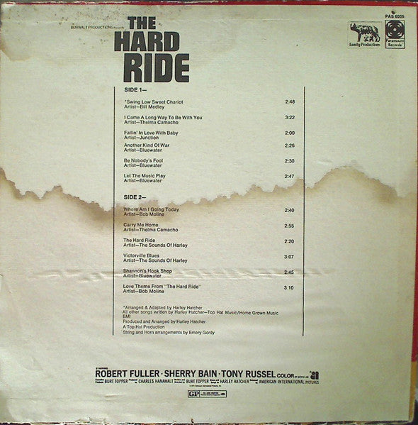 Harley Hatcher : The Hard Ride (LP, Album)