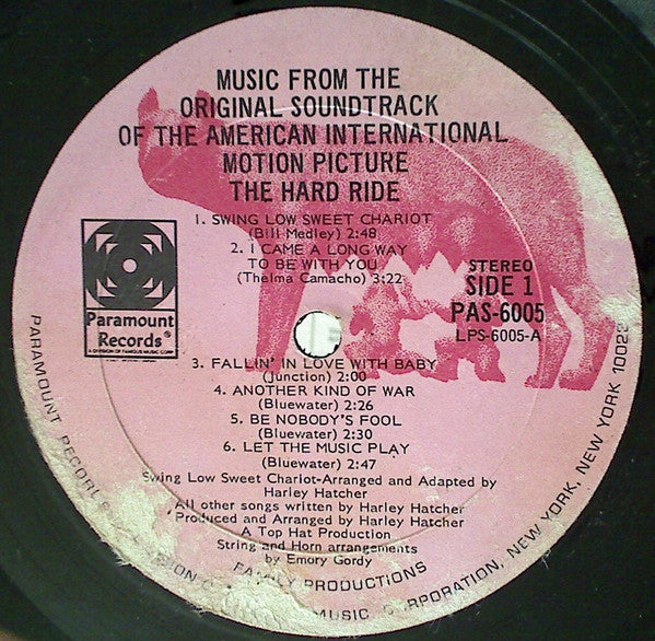 Harley Hatcher : The Hard Ride (LP, Album)
