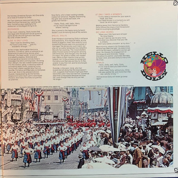 Various : Hello, Dolly! (Original Motion Picture Soundtrack Album) (LP, Album, Gat)
