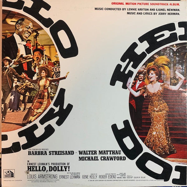 Various : Hello, Dolly! (Original Motion Picture Soundtrack Album) (LP, Album, Gat)