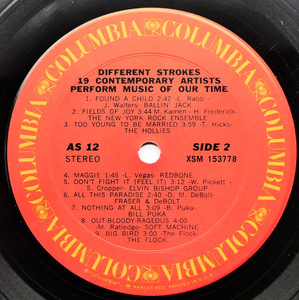 Various : Different Strokes (LP, Comp, Pit)