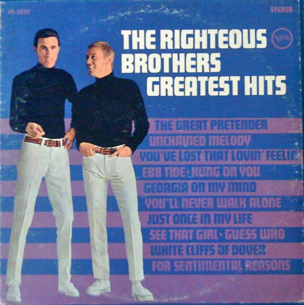 The Righteous Brothers : The Righteous Brothers Greatest Hits (LP, Comp, MGM)