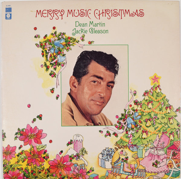 Dean Martin, Jackie Gleason : Merry Music Christmas (LP, Comp, Jac)