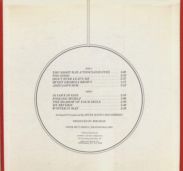 Carmen McRae : I Want You (LP, Comp, Gat)