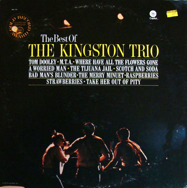 The Kingston Trio* : The Best Of The Kingston Trio (LP, Comp, RE, Yel)