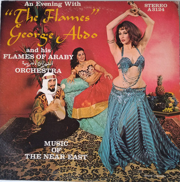 George Abdo And His "Flames Of Araby" Orchestra : An Evening With "The Flames" (LP, Album)