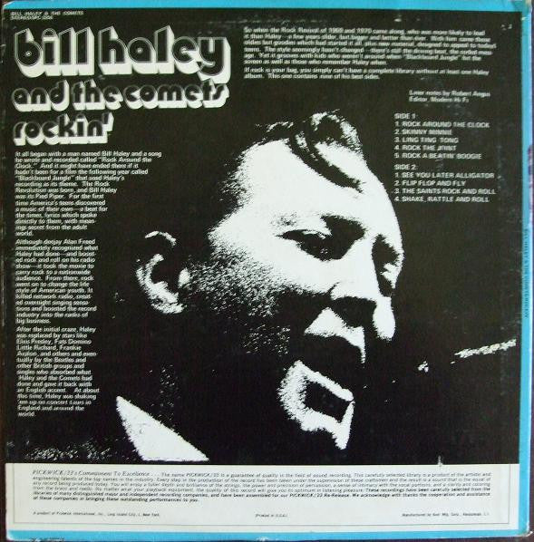 Bill Haley And The Comets* : Rockin' (LP, Comp, Sil)