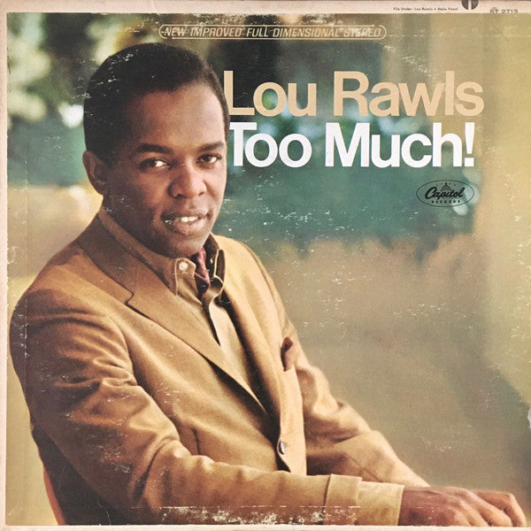 Lou Rawls : Too Much! (LP, Album, Scr)