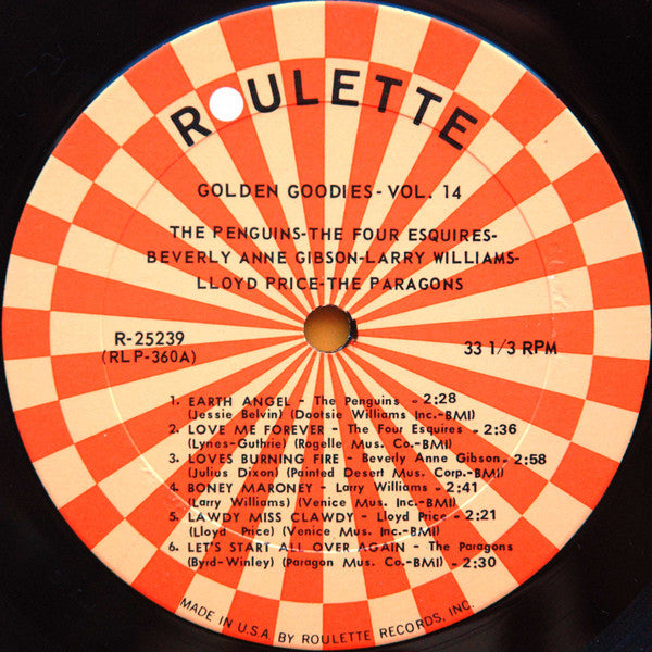 Various : Golden Goodies - Vol. 14 (LP, Comp, Mono, RE)