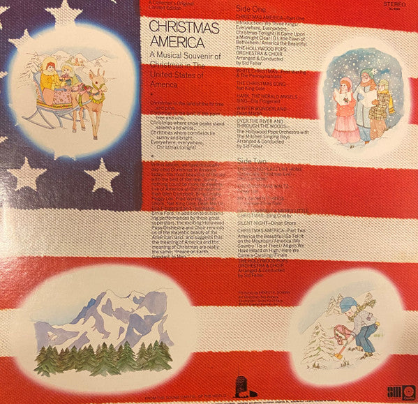 Various : Christmas America (LP, Album, Comp)