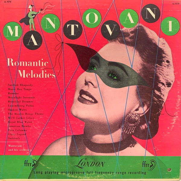 Mantovani And His Orchestra : An Album Of Favorite Melodies Volume 2  (LP, Mono, RP, ffr)